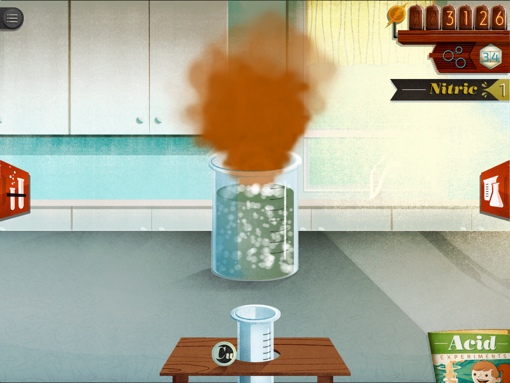 ChemCrafter iPad chemistry app