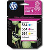 HP 564 print cartridge combo pack