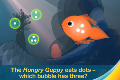 Motion Math; Hungry Guppy