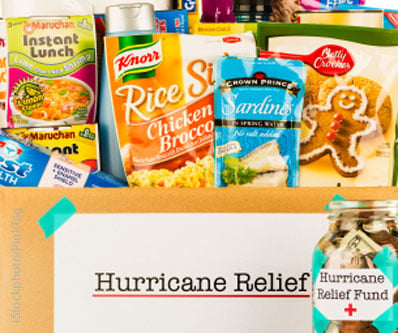 Hurricane relief box