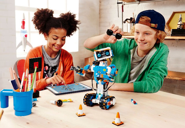 LEGO BOOST teaches kids coding