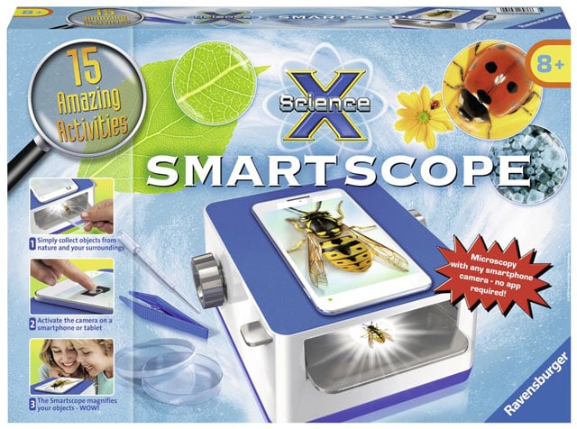 Techlicious Gift Guide: Ravensburger Science X Smartscope Science Kit