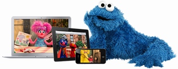 Cookie Monster and Sesame Go