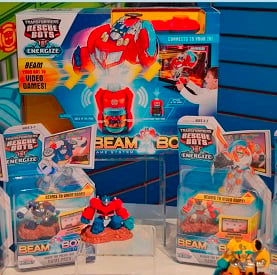 Transformers Beam Bots