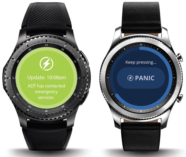 ADT Canopy Mobile Panic service on Samsung smartwatches