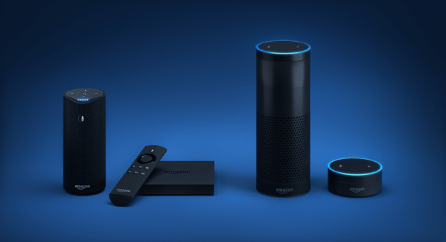 Amazon Echo Family Tap, Fire TV, Echo, Dot