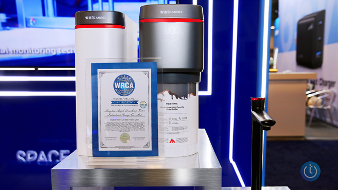 ANGEL's launch of the Space Master Whole House Water Solution with WRCA world record certificate