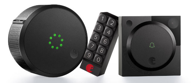 August Smart Lock, Smart Keypad and Doorbell Cam