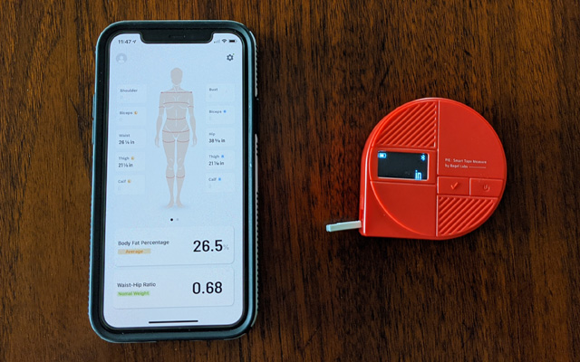 Smart Tape Measure: Bagel Labs Pie