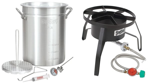 Bayou turkey fryer pot & patio stove