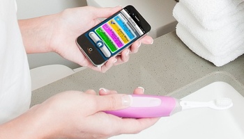 Beam smart toothbrush