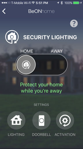 BeON Home Security Lighting