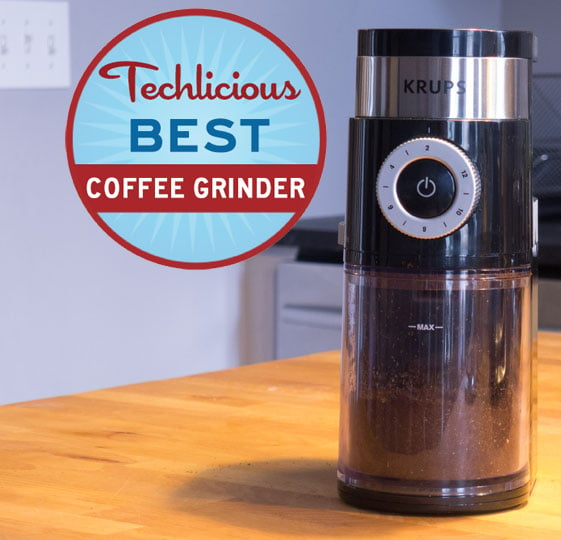 Enjoy freshly-ground coffee every morning with a KRUPS coffee grinder