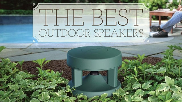 best landscape speakers