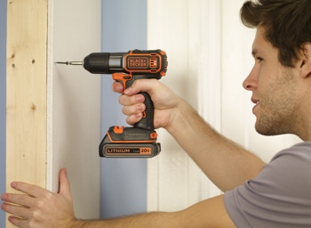 Black & Decker 20V MAX Lithium Cordless Drill with Autosense Technology