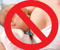 Breastfeeding ban