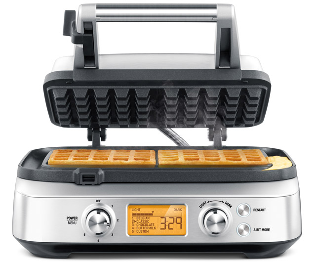 Breville The Smart 4-Slice Waffle Maker