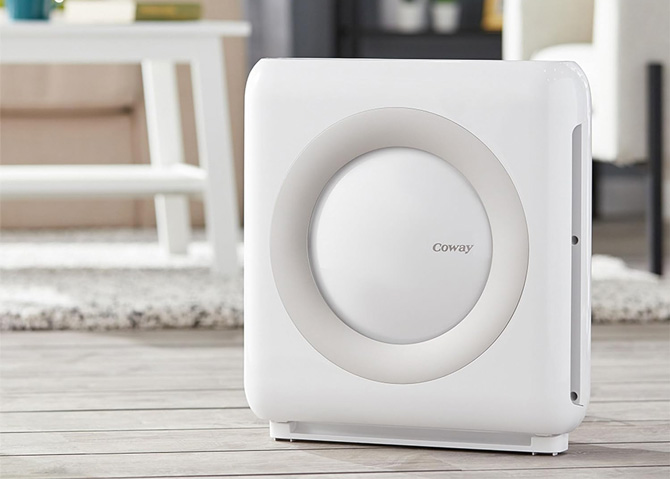 Coway Airmega AP-1512HH air purifier in white