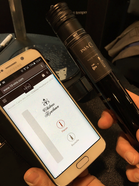 D-Vine Wine Tasting Machine App