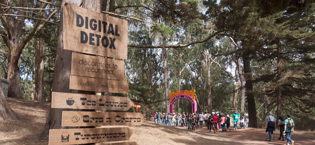 Digital detox camp