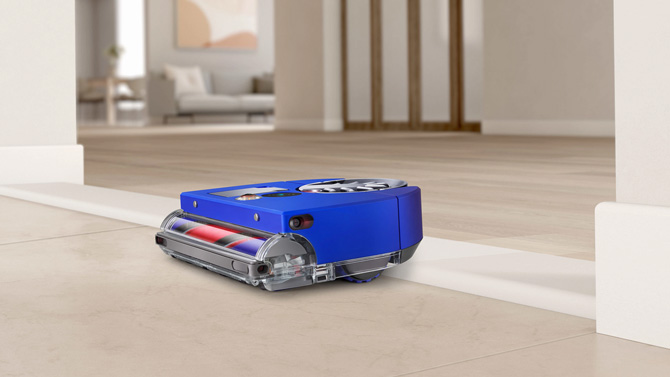 Dyson 360 Vis Nav on a floor