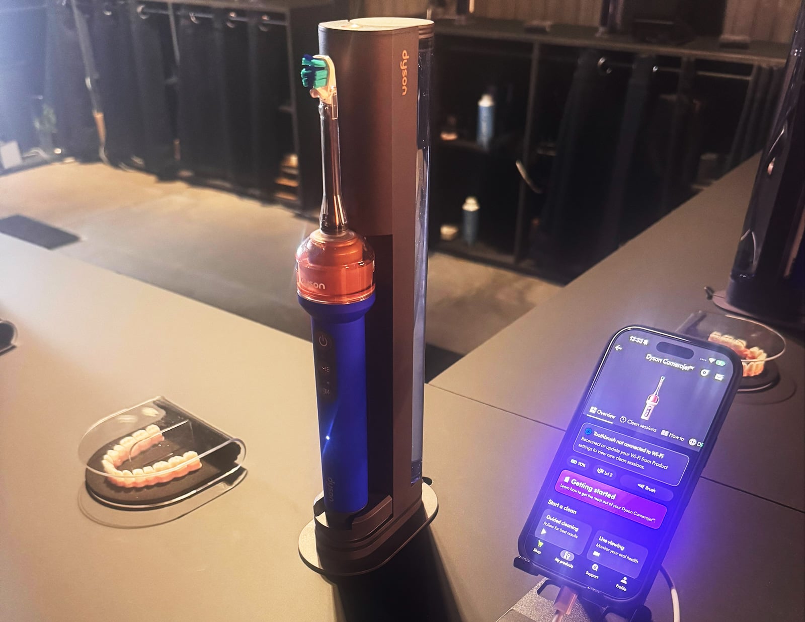 Dyson CameraJet AI toothbrush and water flosser combo