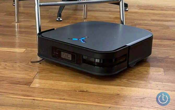 Ecovacs Deebot X2 Omni shown from the front.