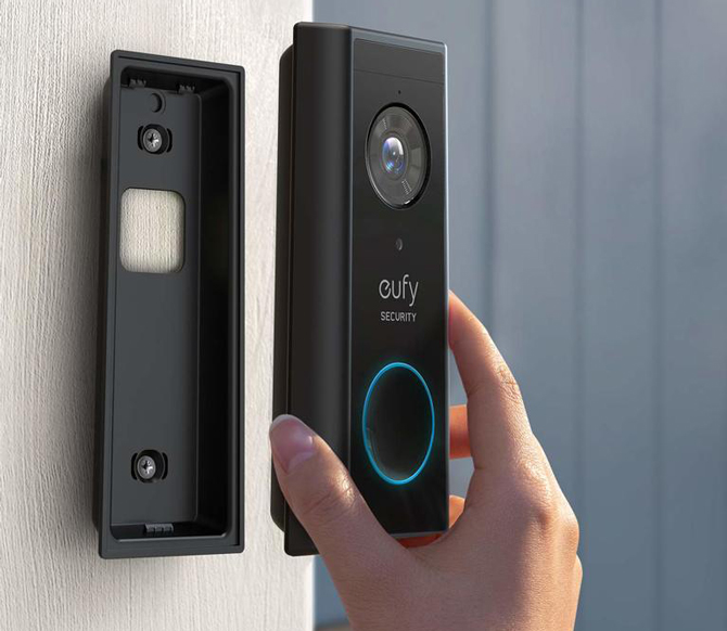 The best wireless video doorbell: Eufy Video Doorbell 2K