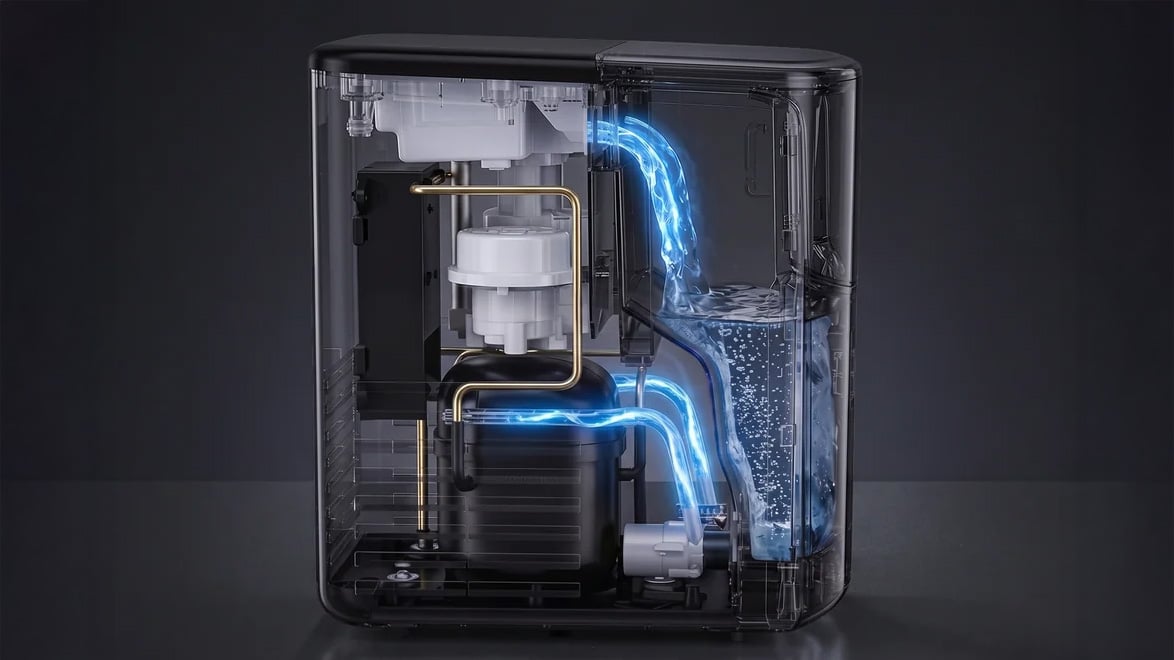 Euhomy Pearl L1 Max Nugget Ice Maker