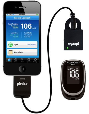 Glooko MeterSync Cable and IR Adapter