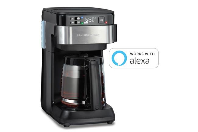 Hamilton Beach 49700 coffee maker with Alexa