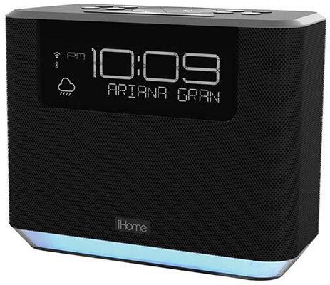 iHome iAVS16 Bedside Clock Speaker System