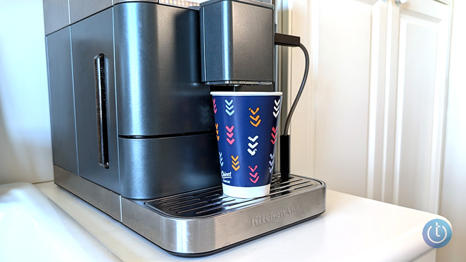 KitchenAid KF8 with a 16-ounce to-go cup