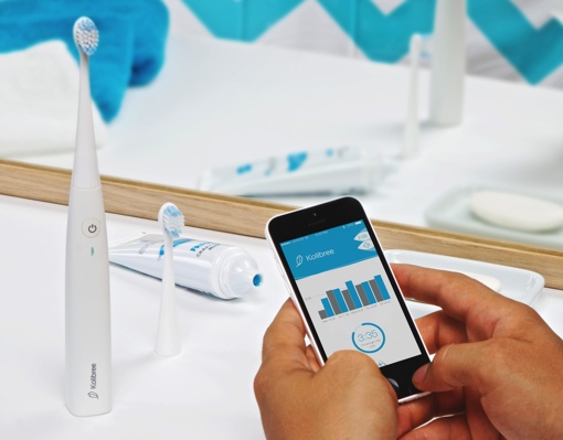 Kolibree vibrating electric Bluetooth toothbrush