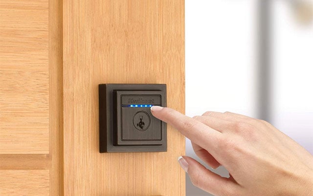 The easiest to open smart lock: Kwikset Kevo