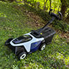 This Futuristic Mower Makes Cutting Grass Surprisingly Fun