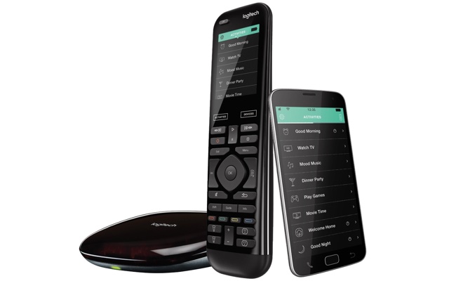 Logitech Harmony Elite remote control, hub and app