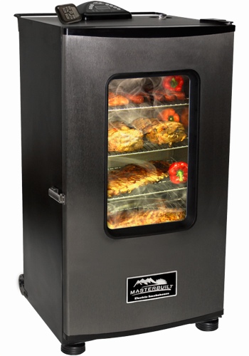 Masterbuilt remote-controlled meat smoker