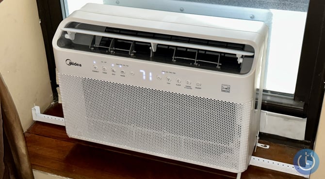 Midea U shown from the front