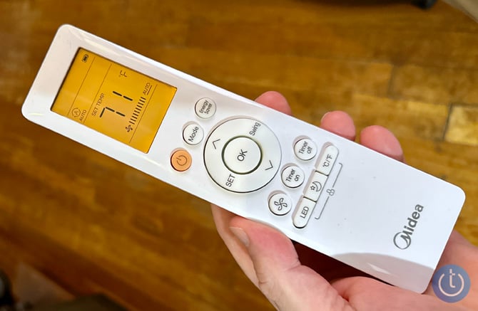 Midea U remote control