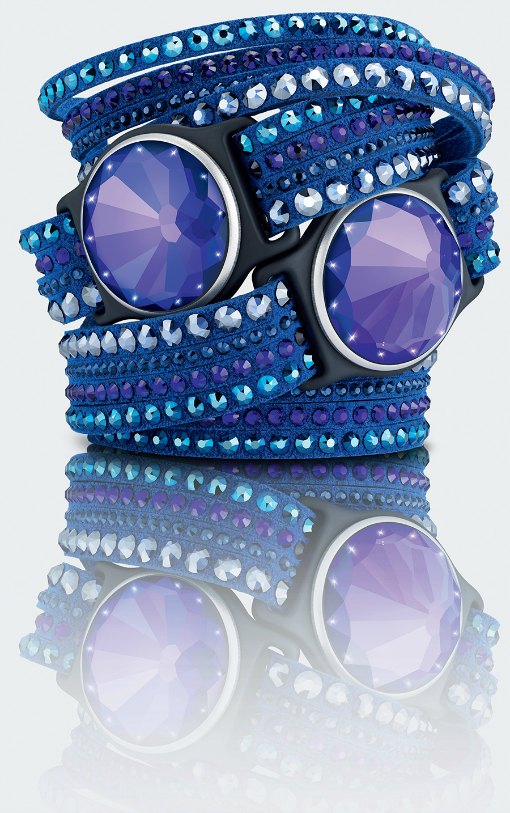 Misfit Swarovski Violet Shine