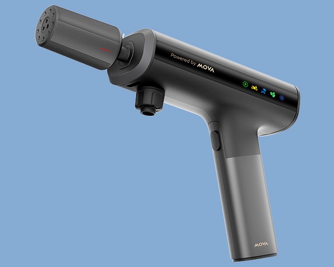 MOVA Smart-Touch Cordless Portable Flip Pressure Washer