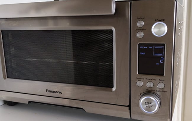 Panasonic Flashxpress 1300-Watt Silver Toaster Oven with Double Infrared  Heating NB-G110P - The Home Depot