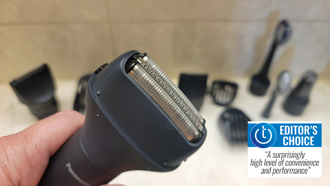 læbe tusind Skeptisk Review: Panasonic Multishape is a Surprisingly Functional Grooming Kit -  Techlicious