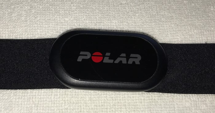 polar h10 with strava