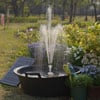 Poposoap's solar pump turns any pond or birdbath into a fountain
