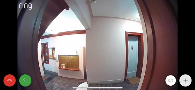 Ring Video Doorbell 3 Plus Live View