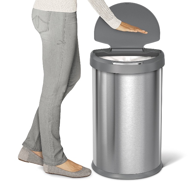 Simplehuman Semi-Round Sensor Trash Can