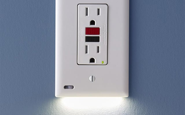 These Covers And Switches Double As Night Lights Techlicious - Wall Receptacle Night Light
