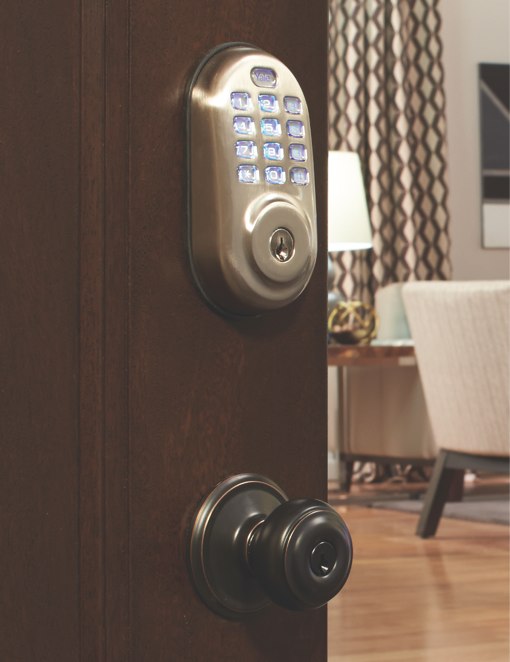 Staples Connect door lock